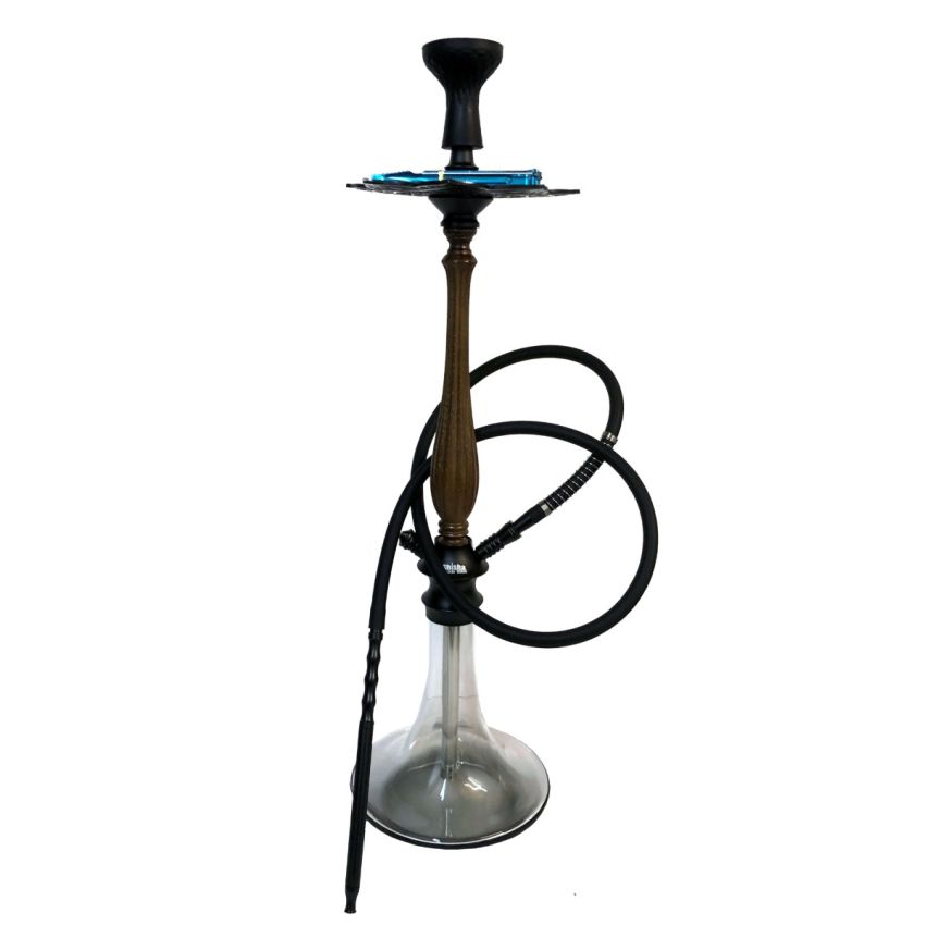 Brown Large Wood Hookah with Charcoal Holder Wooden Hookahs Buy