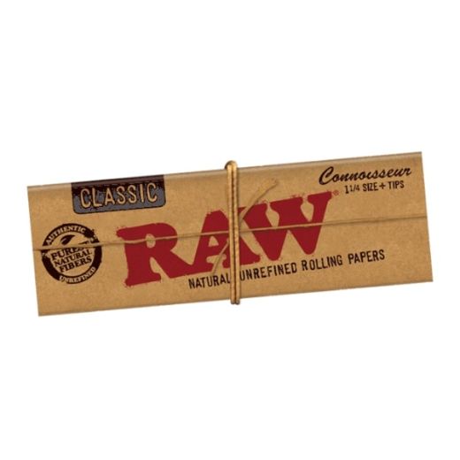Raw Classic Connoisseur 1¼ Size + Tips