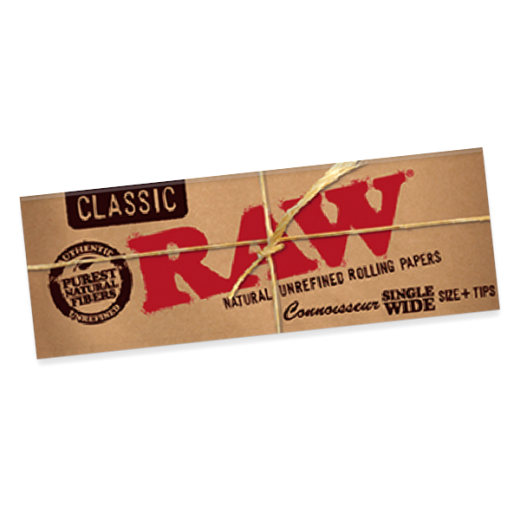 RAW Connoisseur Single Wide + Tips