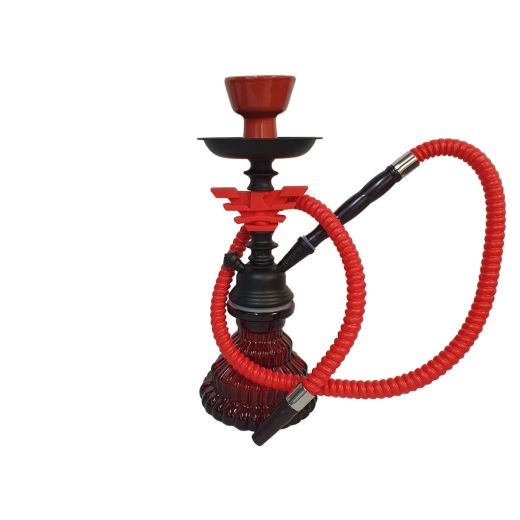 Red And Black Eagle Small Hookah