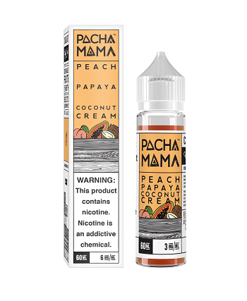 Charlies Pacha Mama 60ml: Peach Papaya Coconut Cream