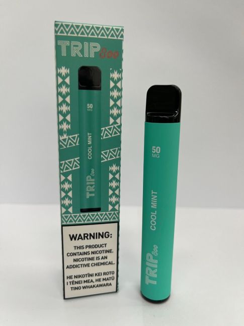Trip800 Cool Mint 50mg Disposable Vape Pod 10 pieces